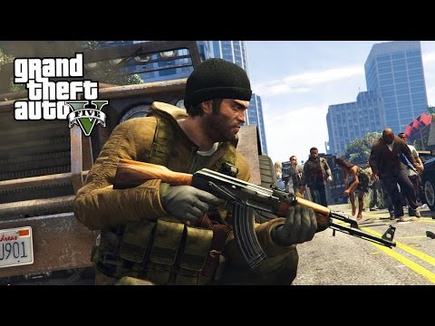 Видео: GTA 5 Зомби Апокалипсис #2 - ВЫЖИВАЮ!! (ГТА 5 МОДЫ)