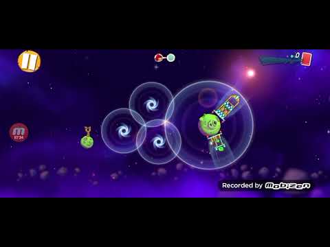 Видео: Космические уровни в игре про злых птичек Angry Birds 2