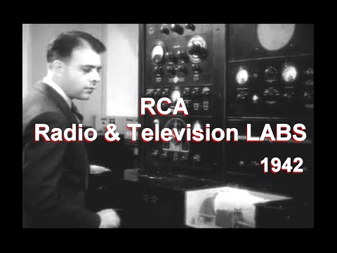 Видео: RCA Laboratories 1940-х годов: технологии, радио, телевидение, технология электронных ламп, истор...