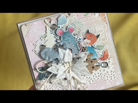 Видео: Обзор зимней бумаги для скрапбукинга. Переходим на зимние работы 🥰￼