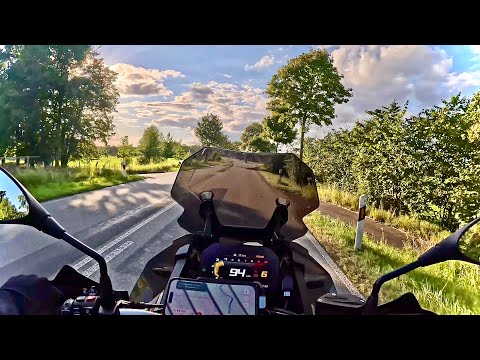 Видео: Небольшой выезд выходного дня в Польшу. BMW f850 GS , CFMOTO . Мотопутешествие . 