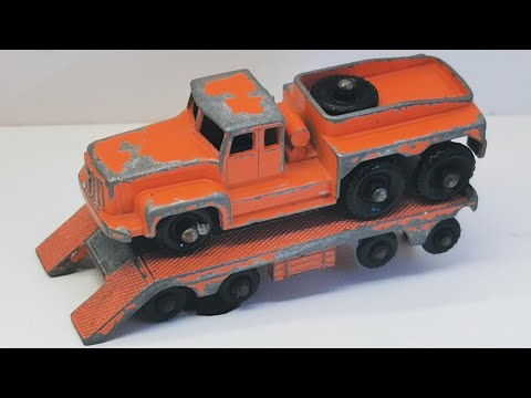 Видео: Ремонт Mатчбокса Rotinoff Super Atlantic тягач № 15B и прицеп Super Atlantic № 16B