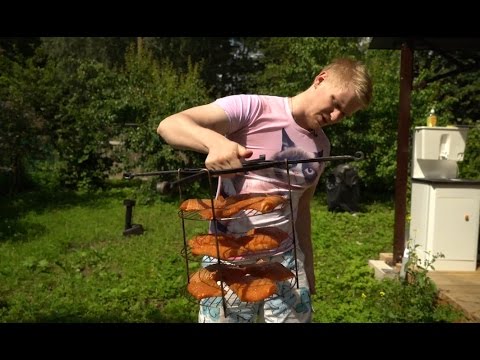 Видео: Лосось холодного копчения (коптим 17 часов)