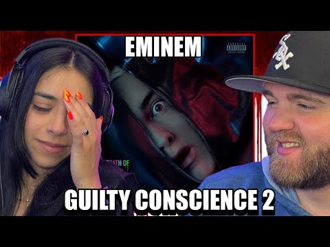 Видео: Первая реакция моей девушки на: Eminem - Guilty Conscience 2 [Официальный аудиофайл] ЕЁ РЕАКЦИЯ!