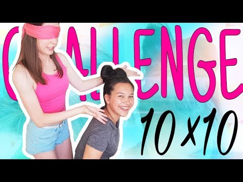 Видео: 10x10 ПРИЧЕСКИ С ЗАКРЫТЫМИ ГЛАЗАМИ