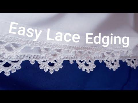 Видео: КРУЖЕВНАЯ ОТДЕЛКА КРЮЧКОМ