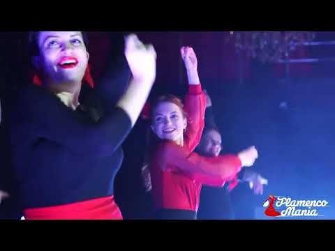 Видео: Выступление учеников школы фламенко FlamencoMania