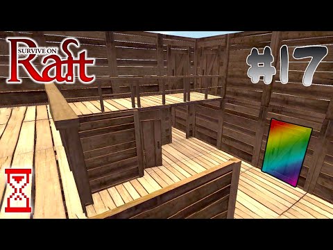 Видео: Строительство второго этажа дома Бабки | Survival on raft #17
