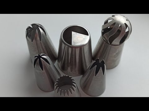Видео: Кондитерские насадки