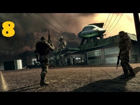 Видео: Прохождение BlackSite Area 51: Часть 8 [Здоровяки]