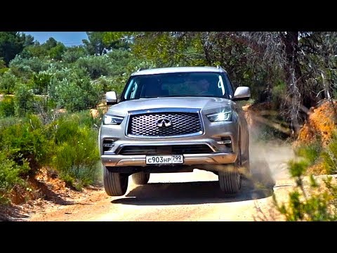 Видео: КРУЗАК ОТДЫХАЕТ! МОЩЬ Infiniti QX80 в деле