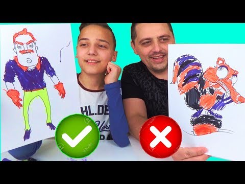 Видео: ТРИ Маркера ЧЕЛЛЕНДЖ 3 MARKER CHALLENGE рисуем Необычными СПОСОБАМИ Привет Сосед белка Грю