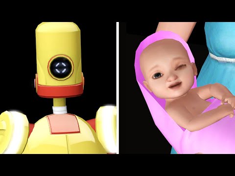 Видео: РЕБЕНОК ИЗ ПРОБИРКИ В THE SIMS 3