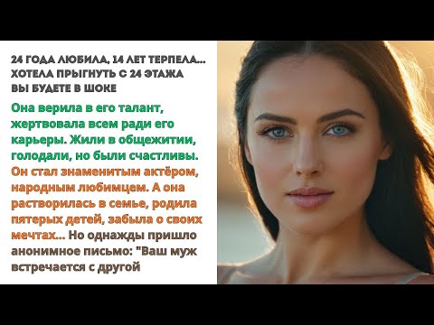 Видео: 24 ГОДА ЛЮБИЛА, 14 ЛЕТ ТЕРПЕЛА... Хотела прыгнуть с 24 этажа 💔 ВЫ БУДЕТЕ В ШОКЕ