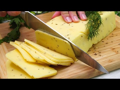 Видео: Хватит покупать в магазине! Вкуснейший твердый Сыр за 30 минут! Натуральный