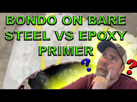 Видео: BONDO НА ГОЛОЙ СТАЛЬ ПРОТИВ ЭПОКСИДНОЙ ГРУНТОВКИ | BONDO НА ЭПОКСИДНОЙ СМОЛЕ | ПЛАСТИКОВАЯ ШПАТЛЕ...