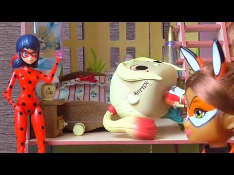 Видео: Рена Руж и Леди Баг сражаются с Харли Квинн!