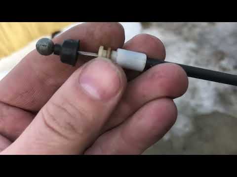 Видео: Ремонт тросика ручки задней двери на Nissan Pathfinder R51