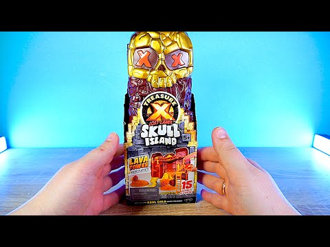 Видео: TREASURE X SKULL ISLAND LAVA TOVER ТРЕЖЕР ИКС ЧЕРЕП БАШНЯ ЛАВА