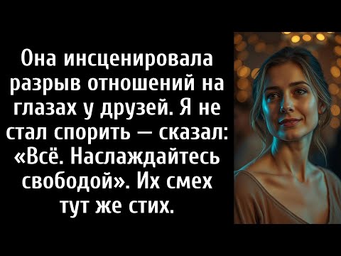 Видео: Она инсценировала разрыв отношений перед публикой, но мой спокойный ответ превратил смех в тишину