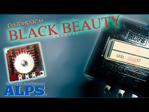 Видео: Легендарный потенциометр ALPS RK40 - Black Beauty