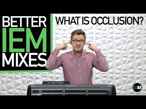 Видео: Микширование мониторов. Как улучшить миксы IEM: что такое окклюзия?