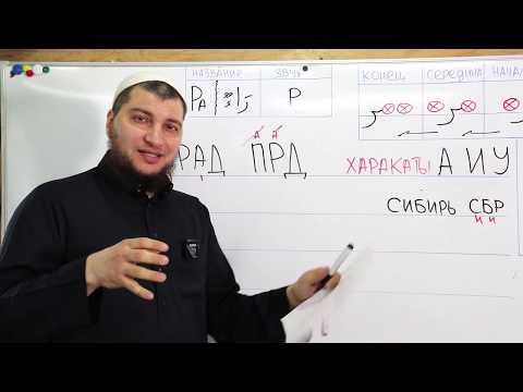 Видео: Урок № 4: Харакаты-огласовки