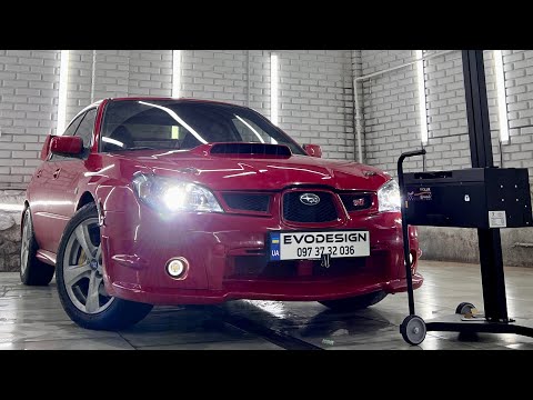 Видео: Subaru Impreza WRX STI установка билед линз biled