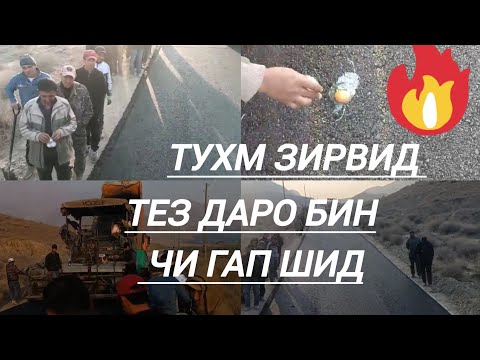 Видео: Тухм дар болои АСФАЛТЬ зирвид 