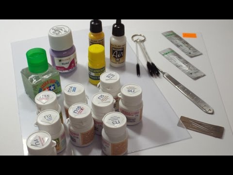 Видео: Посылка с моделями, инструментами и химией - хомяк доволен :))