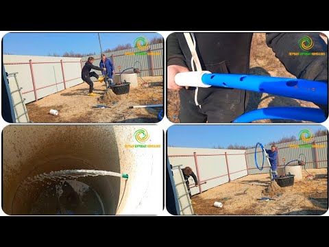 Видео: Наполняем колодец с безлимитной скважины // Первая Буровая Владимир
