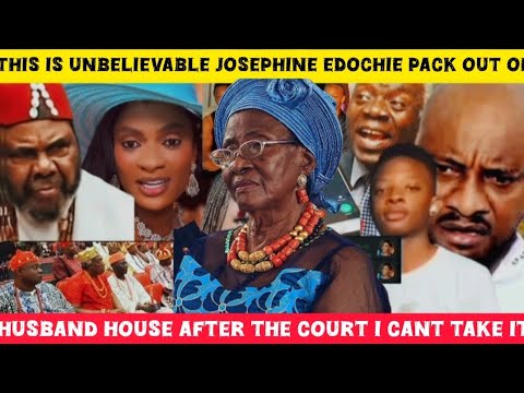 Видео: Это невероятно‼️Джозефина ЭДОКИ уезжает из дома мужа после суда. Я больше не могу этого выносить.