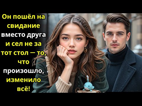 Видео: Он пошёл на свидание вместо друга и сел не за тот стол — то, что произошло, изменило всё!