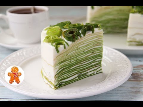 Видео: Блинный Торт "Весенний" в стиле Омбре ✧ Ombre Crepe Cake
