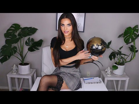 Видео: ASMR (АСМР) Russian Teacher Roleplay - На Русском!