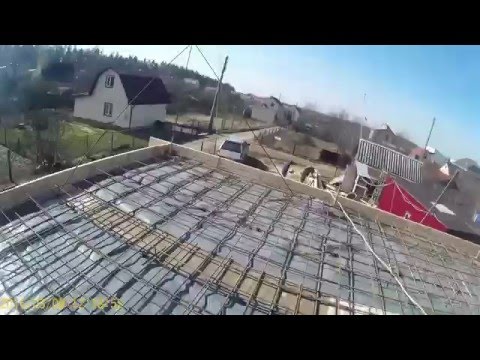 Видео: Монтаж монолитной железобетонной плиты перекрытия