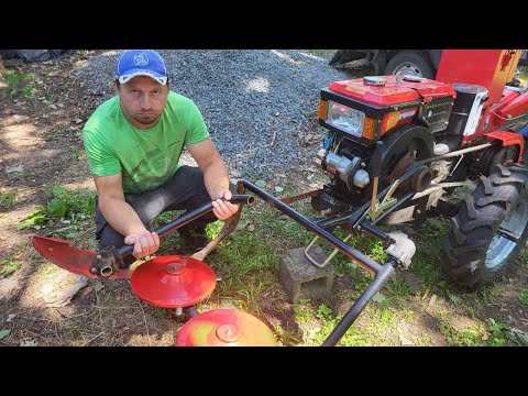 Видео: ‼️Косилка на мотоблок Кентавр КР1-01 🛠️ модернізація частина -1 ‼️ farming milk cow 🐮🥛🇺🇦