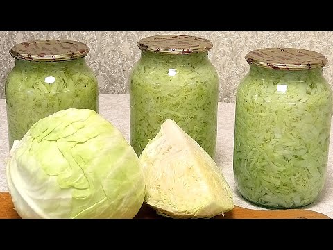 Видео: СУПЕР ПРОСТОЙ  рецепт. КАПУСТА НА ЗИМУ /Cabbage for the winter