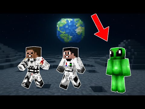 Видео: АРЛЭЙ ТЕПЕРЬ КОСМОНАВТ? ПОЛЕТЕЛ НА ЛУНУ В МАЙНКРАФТ!