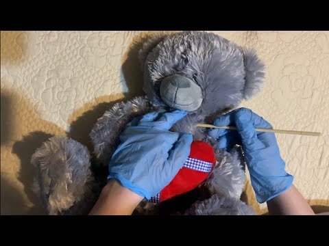 Видео: АСМР/ASMR Чистка игрушки от пыли и грязи в перчатках
