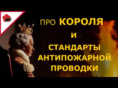 Видео: Про короля и стандарты Антипожарной проводки деревянного дома.