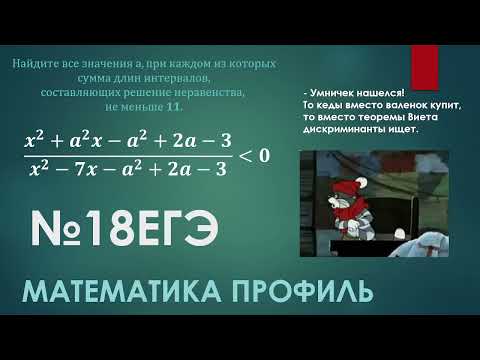 Видео: №18 ЕГЭ математика профиль (параметр)