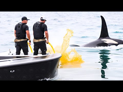 Видео: Вот Почему Косатки Перестали Нападать На Лодки Людей