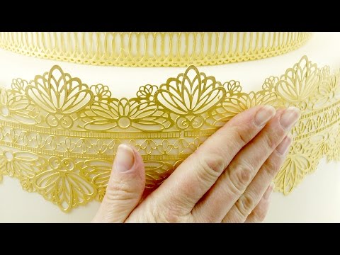 Видео: Сахарное кружево – простое решение