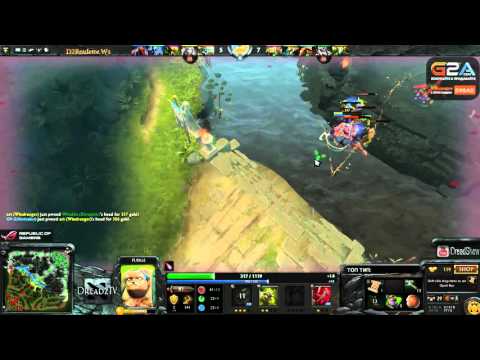 Видео: Dread. стрим 10.11.2015. Dota 2. Pudge