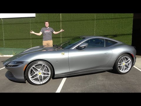 Видео: Ferrari Roma 2021 года - это новое купе начального уровня от Ferrari  за $250 000