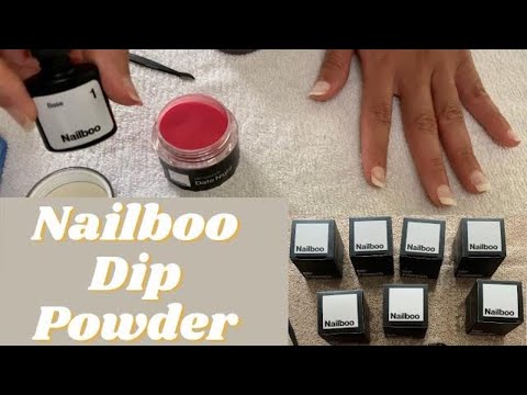 Видео: Я попробовала Nailboo | Урок по пудровому маникюру | Салонный маникюр на дому