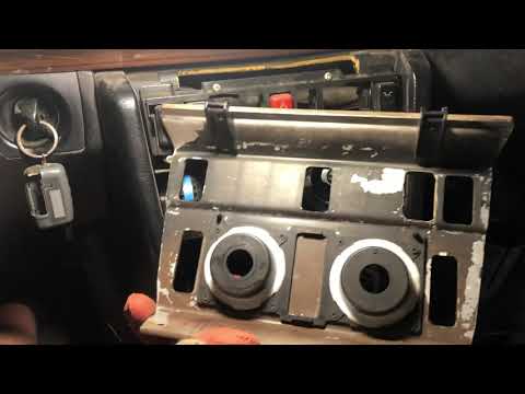 Видео: Как снять регулятор печки на Mercedes-Benz W124