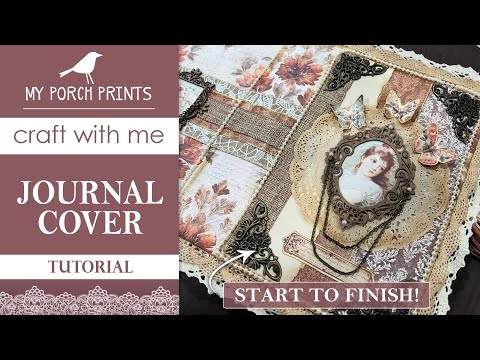 Видео: Мастер-класс по созданию обложки осеннего журнала «Junk»! 🍂 | Часть 1 | Творите вместе со мной! |...