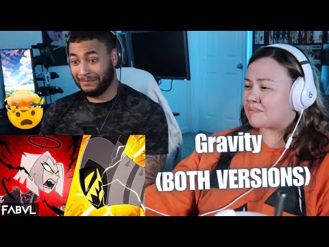 Видео: Реакция OtakuCouple на Hazbin Hotel — «Гравитация» | Версия FabvL (и оригинальная версия)